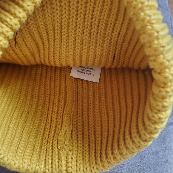 Patagonia mens fisherman rolled beanie hat gold - Picture 6 of 6